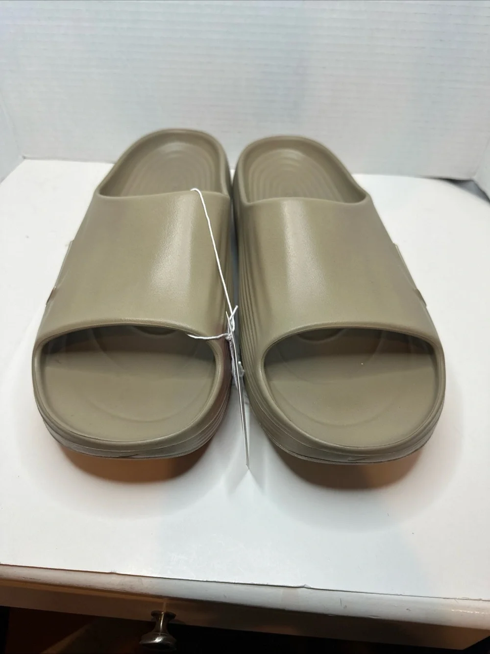 Nike ReactX Rejuven8 Slide Khaki HV4479 200 Men's Size 15